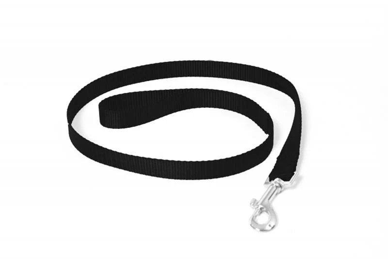 Vodítko DUVO+ Nylon Nastaviteľné čierne 200 cm/ 25 mm
