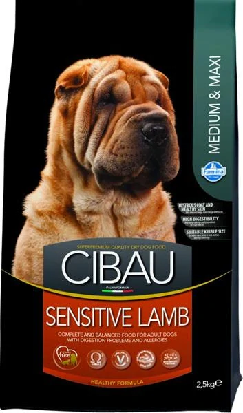 Farmina CIBAU dog adult medium & maxi, sensitive lamb 2,5 kg
