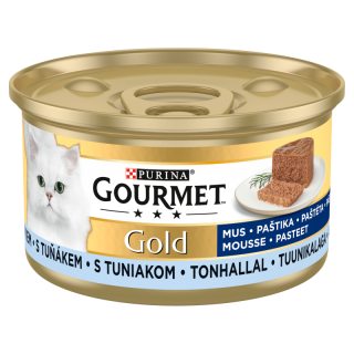 GOURMET GOLD Duo 85g Hovädzie a Kura