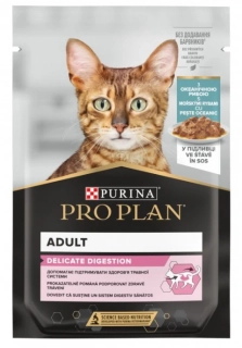 PRO PLAN kapsička Cat Delicate morské ryby 85g