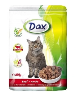 DAX CAT Kapsa pre mačky hovädzie 100g
