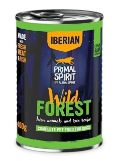 Primal Spirit Dog Iberian - Wild forest 400g