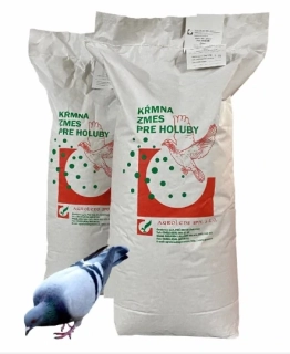 Zmes pre holuby 25kg špeciál Agrolens, zmes zrnín pre holuby v závodnej sezóne a odchov mláďat