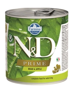 Farmina N&D dog PRIME boar & apple konzerva 285 g