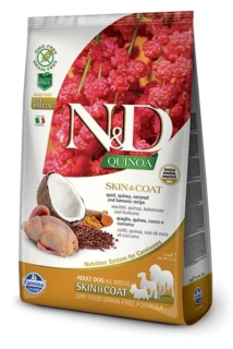 Farmina N&D dog QUINOA (GF) adult all breed, skin & coat, quail 2,5 kg