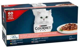 Gourmet Perle Multipack minifiletky v šťave 60x85g 